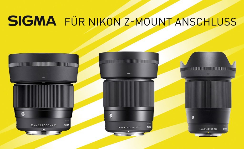 Präsentation dreier neuer SIGMA Objektive für Nikon Z-Mount Anschluss!