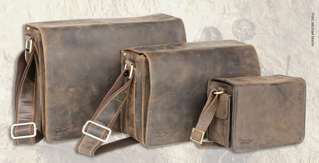 Die kalahari KAAMA Taschen-Serie aus natur-belassenem und ölgewaschenen exklusiven Büffelnder im puristischen Vintage-Look.