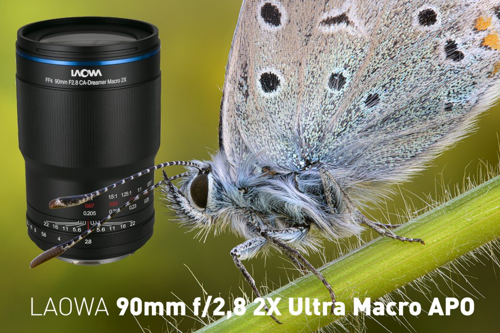 LAOWA 90mm f/2,8 2X Ultra Macro APO für Sony E, Canon RF, Nikon Z und L-Mount