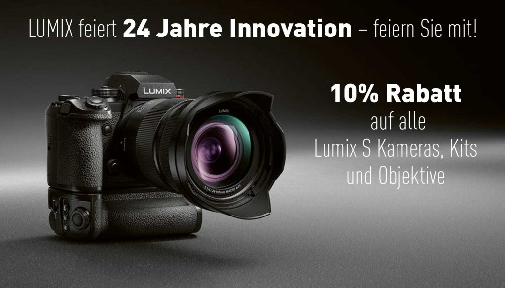 LUMIX feiert 24 Jahre Innovation – feiern Sie mit!