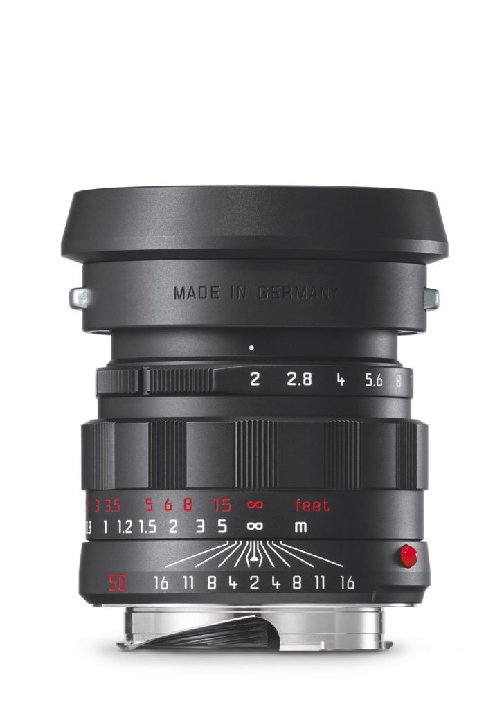 Leica APO-Summicron-M 1:2/50mm ASPH. schwarz verchromt - Limitierte Sonderedition
