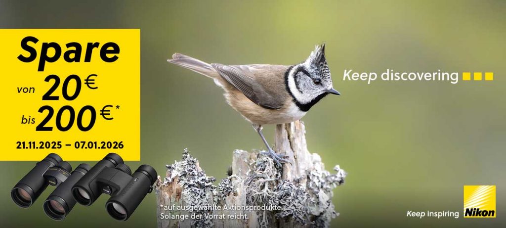 Nikon Sport Fernglas Winterpromotion – bis zu € 200,– Sofortrabatt!