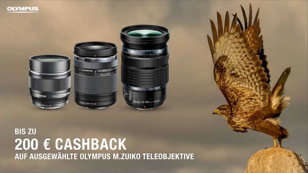 OM-System | Olympus: Bis zu 200 € Cashback auf ausgewählte Weitwinkelobjektive