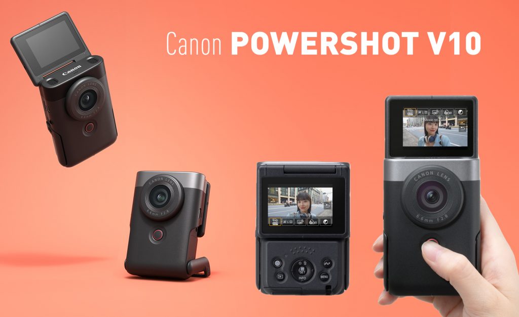Canon POWERSHOT V10 – Perfekt für Content CreatorInnen, die mehr Qualität erwarten als eine Handykamera leisten kann!