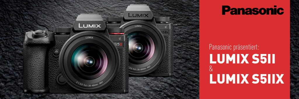 Panasonic präsentiert die LUMIX S5II und die LUMIX S5IIX