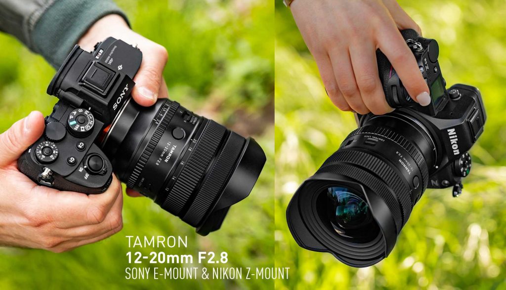 Tamron 12-20mm F2.8 für Sony E-Mount & Nikon Z Mount