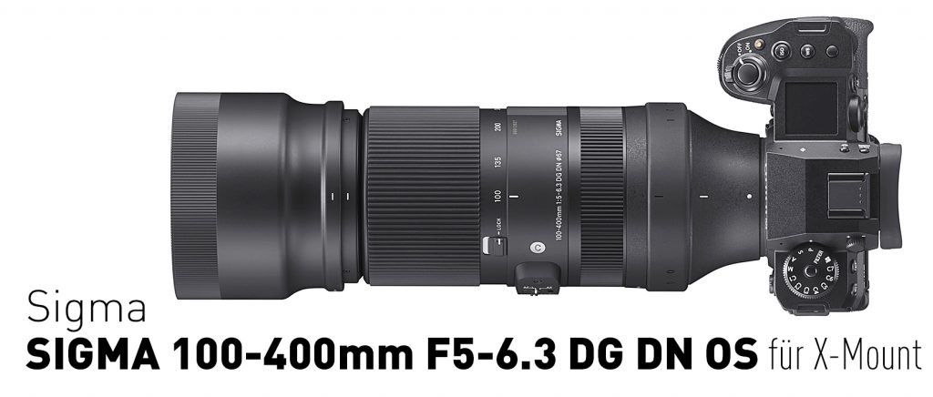 SIGMA 100-400mm F5-6.3 DG DN OS | Contemporary – für Fuji X Mount