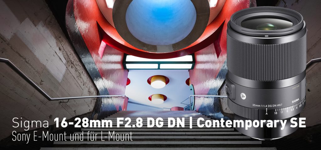 Sigma 16-28mm F2.8 DG DN | Contemporary für Sony E-Mount und für L-Mount