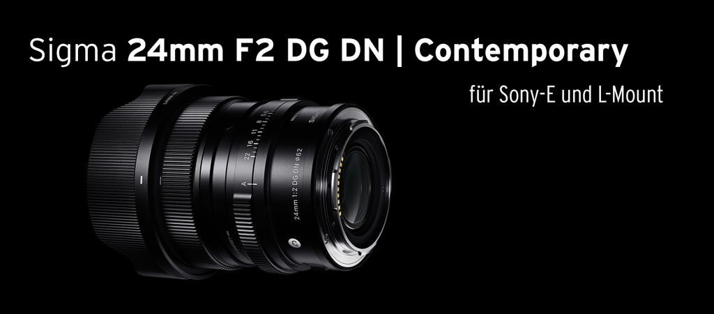 Sigma 24mm F2 DG DN | Contemporary für Sony-E und L-Mount