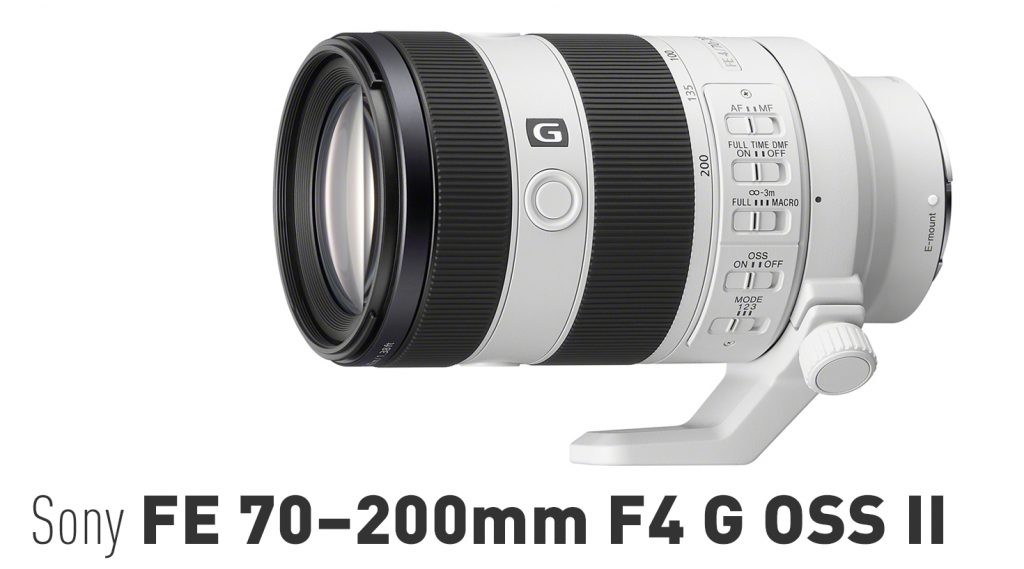 Sony FE 70–200mm F4 Macro G OSS II – G-Vollformat-Telezoom-Objektiv