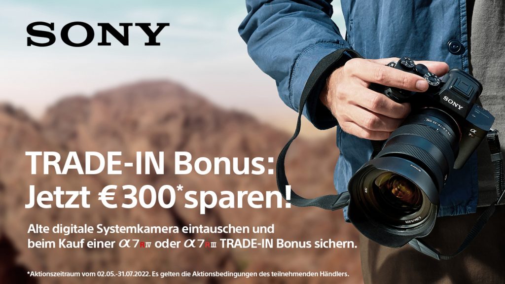 Sony Trade-In Bonusaktion: Jetzt € 300,– sparen!