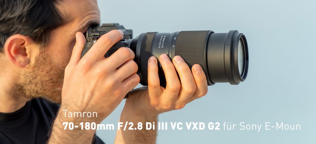 TAMRON 70-180mm F/2.8 Di III VC VXD G2 für Sony E-Mount