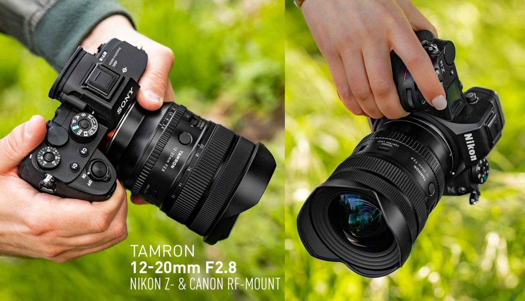 Tamron 12-20mm F2.8 für Sony E-Mount & Nikon Z Mount