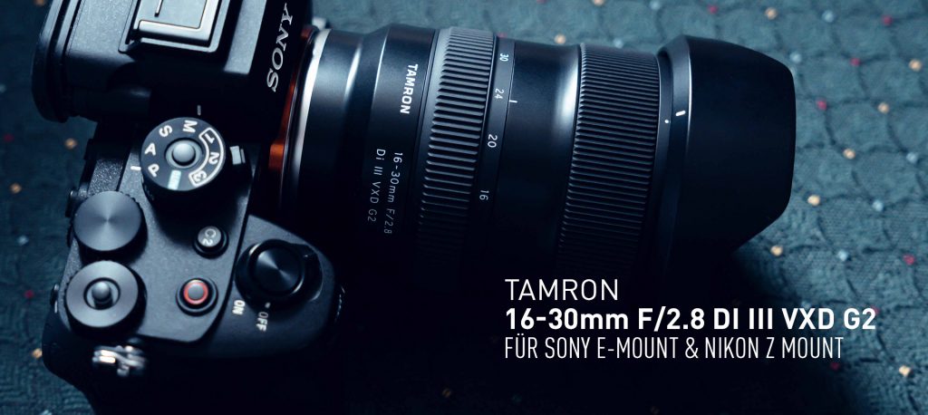 Tamron 16-30mm F/2.8 Di III VXD G2 für Sony E-Mount & Nikon Z Mount