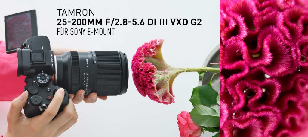 Tamron 25-200mm F/2.8-5.6 Di III VXD G2 für Sony E-Mount