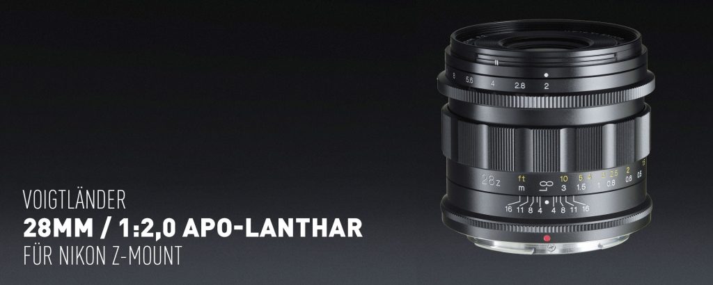 Voigtländer APO-LANTHAR 28mm F2 für Nikon Z-Mount