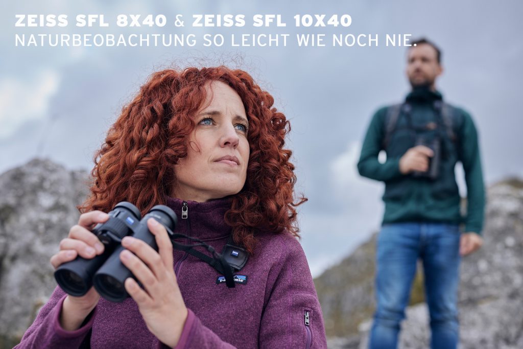 ZEISS SFL 8x40 & ZEISS SFL 10x40 – Naturbeobachtung so leicht wie noch nie.